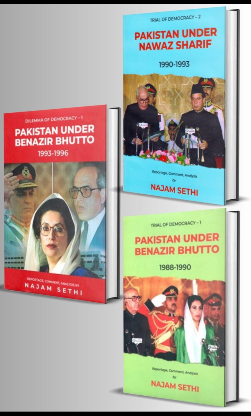PAKISTAN UNDER BENAZIR BHUTTO 1988-1990, PAKISTAN UNDER NAWAZ SHARIF 1990-1993, PAKISTAN UNDER BENAZIR BHUTTO 1993-1996
3 Volumes Set
By (author)NAJAM SETHI
