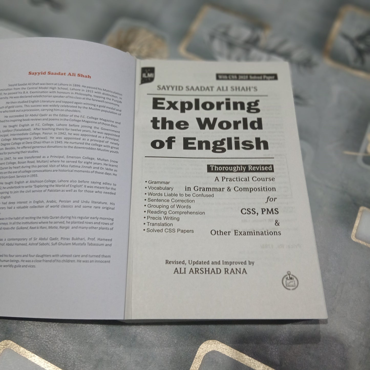 Exploring the world of English 2025 Edition By Sayyid Saadat Ali Shah
