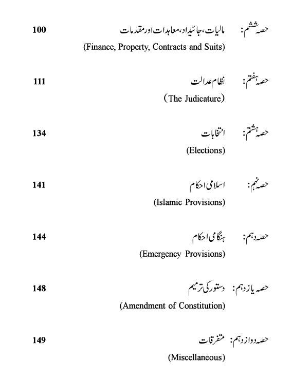 Glossary Constitution Of Pakistan Dr. Khuram Shahzad آئین پاکستان کی فرہنگ