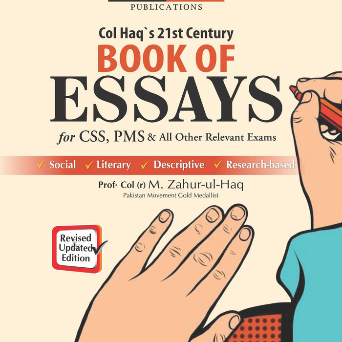 Book of Essays For CSS PMS by M. Zahur-ul-Haq - JWT